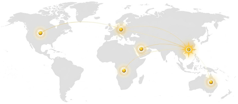 Exporting to 60+ Countries