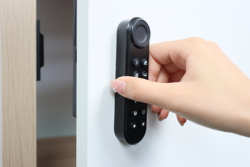 F020 Fingerprint and Keypad Multi-Access Cabinet Lock Can be used as handle