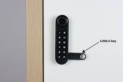 F020 Fingerprint and Keypad Multi-Access Cabinet Lock E-key