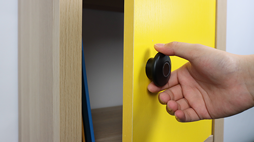 F022 Handle Fingerprint Cabinet Lock Can be used as handle