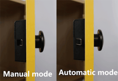F022 Handle Fingerprint Cabinet Lock Two models