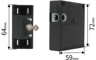 F026 Invisible RFID Cabinet Lock