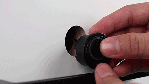 F030 Flush-Mount Fingerprint Cabinet Lock Embedded installation