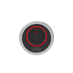 F030 Flush-Mount Fingerprint Cabinet Lock Low battery reminder