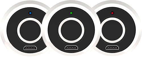 F050 Flush-Mount Fingerprint Cabinet Lock Breathing light has three colors