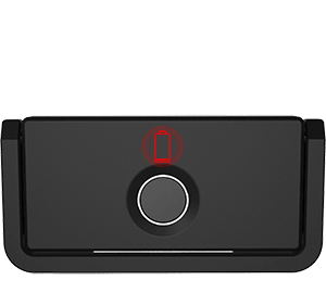 F051 Handle Fingerprint Cabinet Lock Low battery reminder