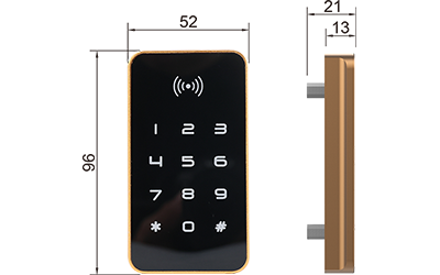 F056 RFID and Keypad Multi-Access Cabinet Lock