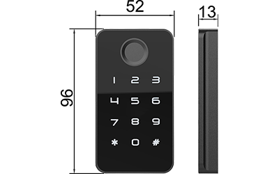 F058 Fingerprint and Keypad Multi-Access Cabinet Lock