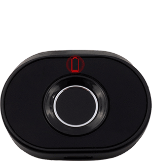 F115 Handle Fingerprint Cabinet Lock Low battery reminder