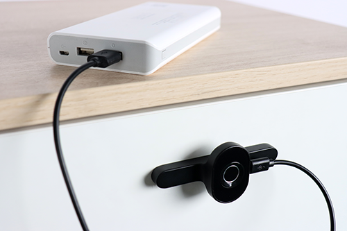 F118 Handle Fingerprint Cabinet Lock External emergency power supply