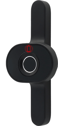 F118 Handle Fingerprint Cabinet Lock Low battery reminder
