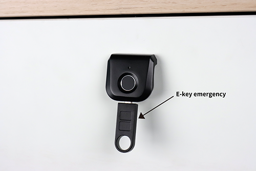 Drawer Lock (Cabinet Lock) F112 E-key Emergency unlock