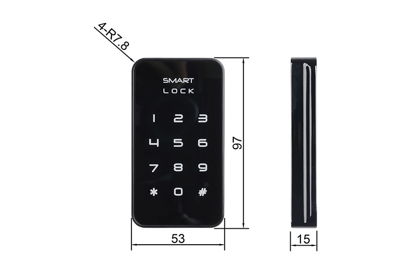 Cabinet Lock F135