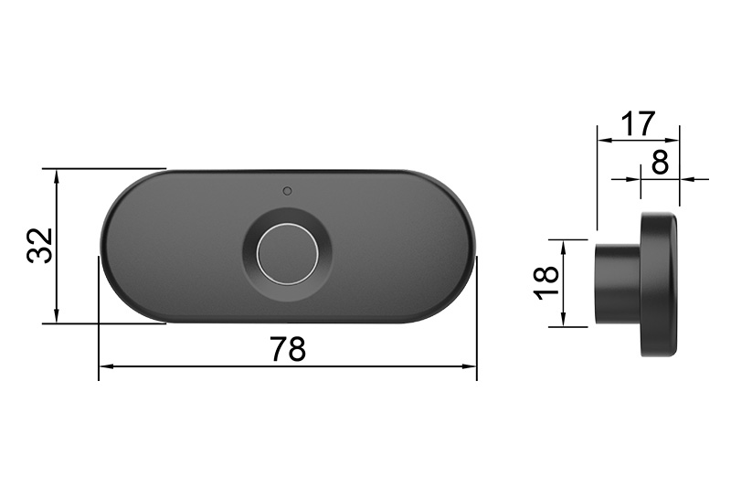 Cabinet Lock F161