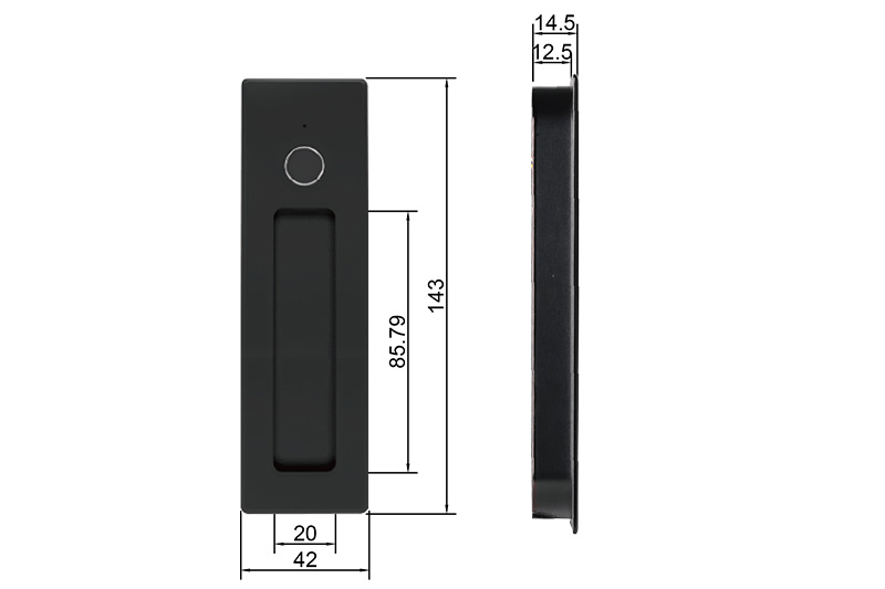 Cabinet Lock F190