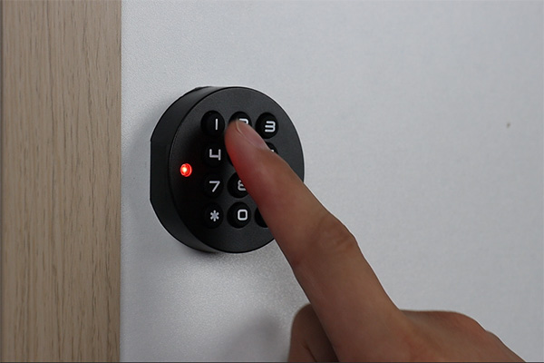 How to change password to the cabinet lock F029