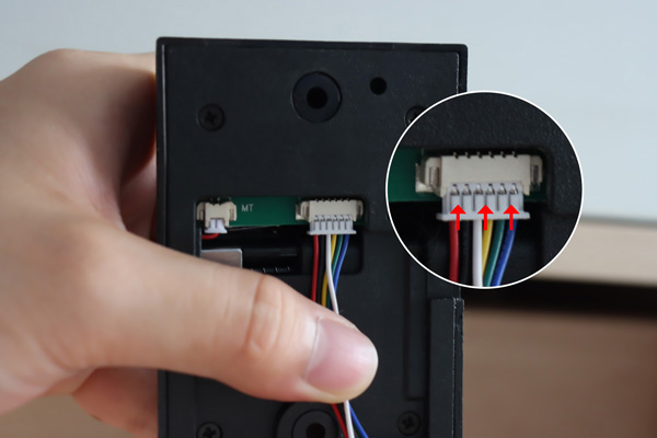 How to install the fingerprint drawer lock F109