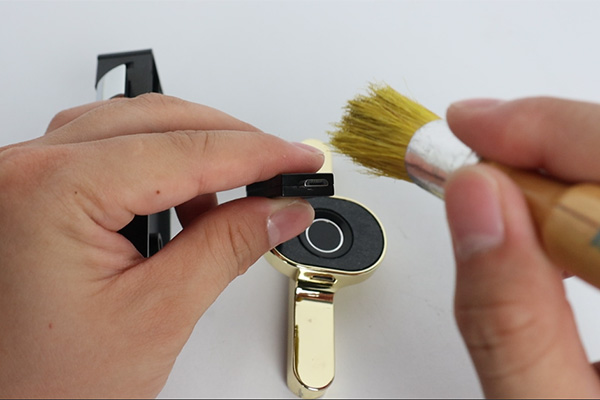 How to re-bundling new E-key after the cabinet lock F118 E-key lose