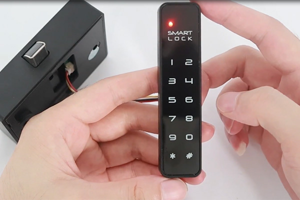 How to use the F023 password electronic cabinet lock