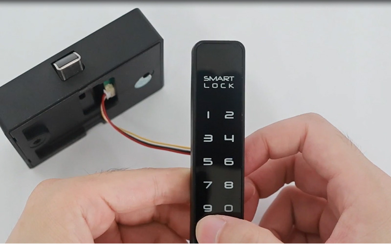 How to use the F023 password electronic cabinet lock
