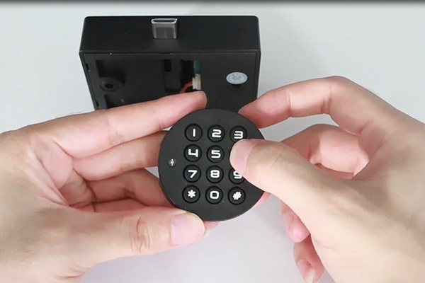 How to use the F029 password smart cabinet lock